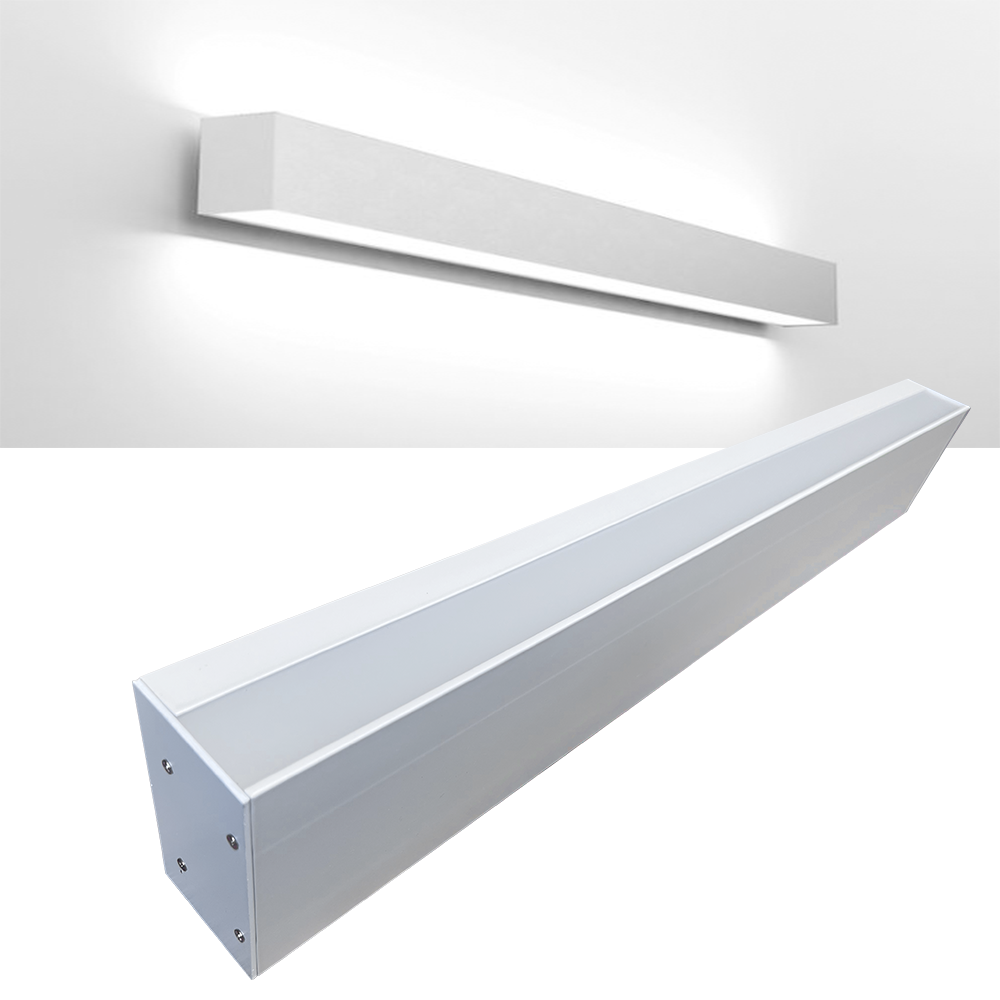 Wall mounted up and down lighting LED linear light